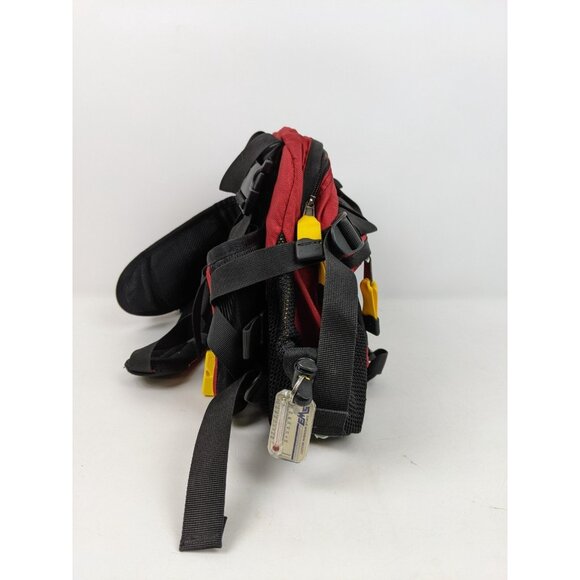 MountainSmith Fanny Pack Bag Waist Bag Red Black Yellow Hiking Trail Running - Picture 3 of 13